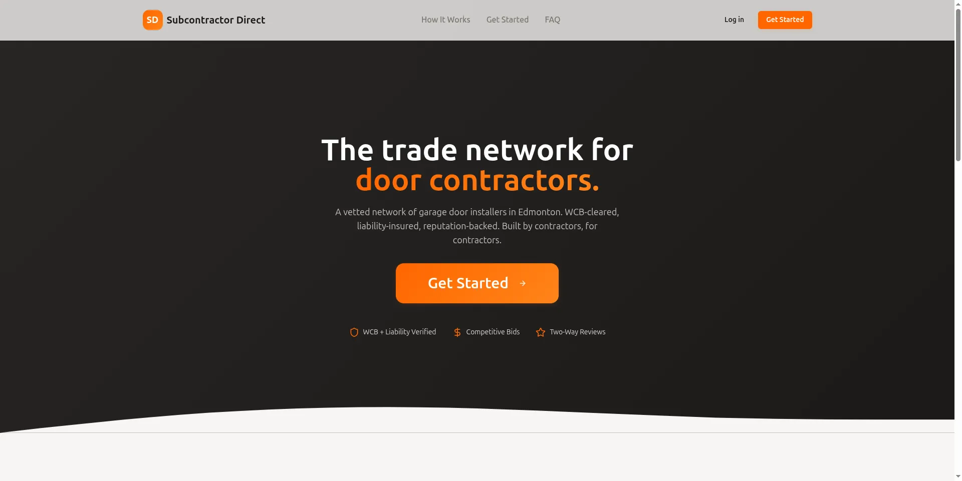 Subcontractor Direct screenshot